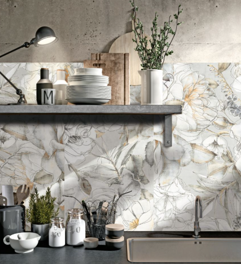 BD5014 UNIVERSAL FLORA 610X1222MM