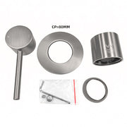 Pentro Brushed Nickel Colour Up  Dress Ring Kit 80mm