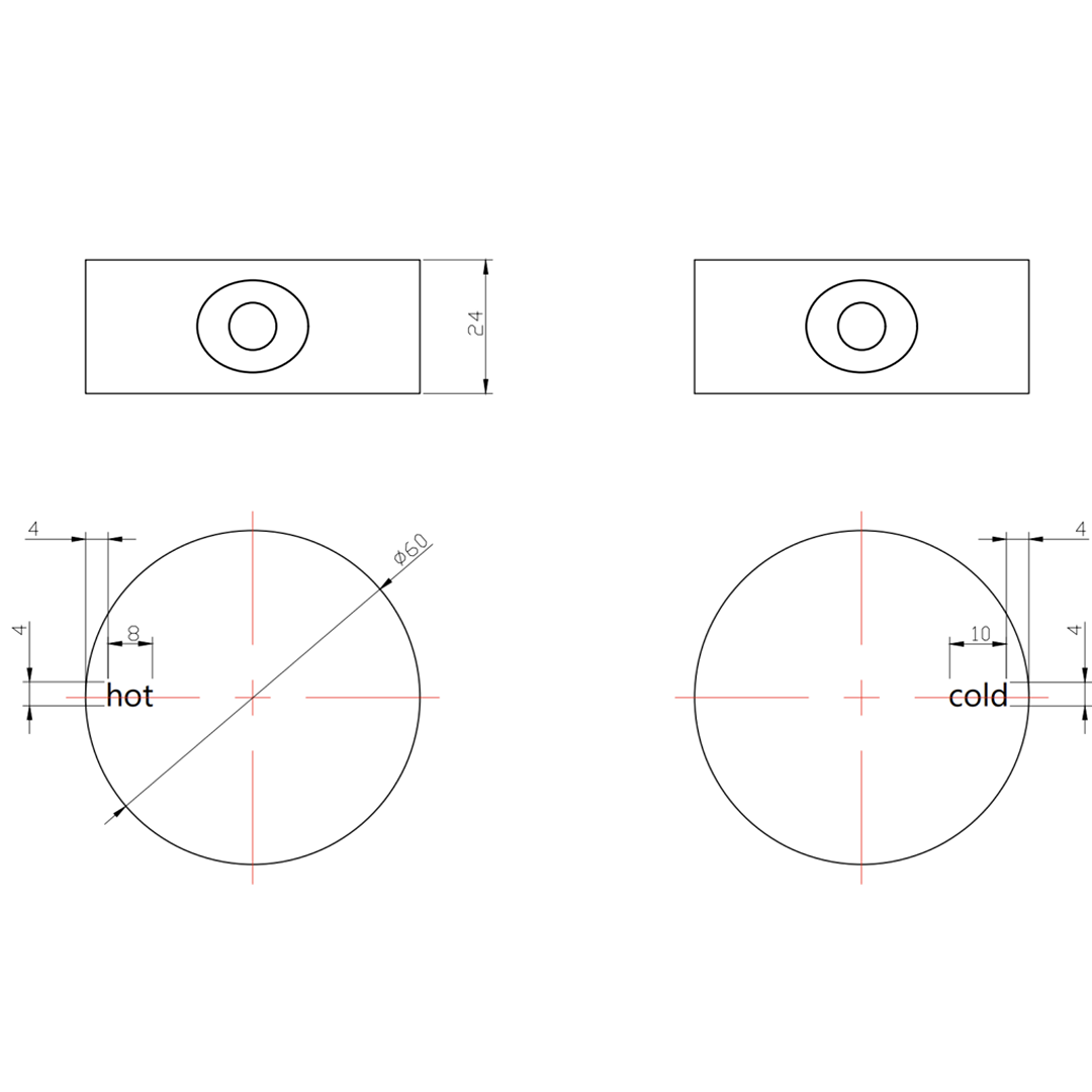 Mica Wall-Top Assemblies
