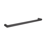 Norico Esperia Gun Metal Grey Solid Brass Single Towel Rail 600mm