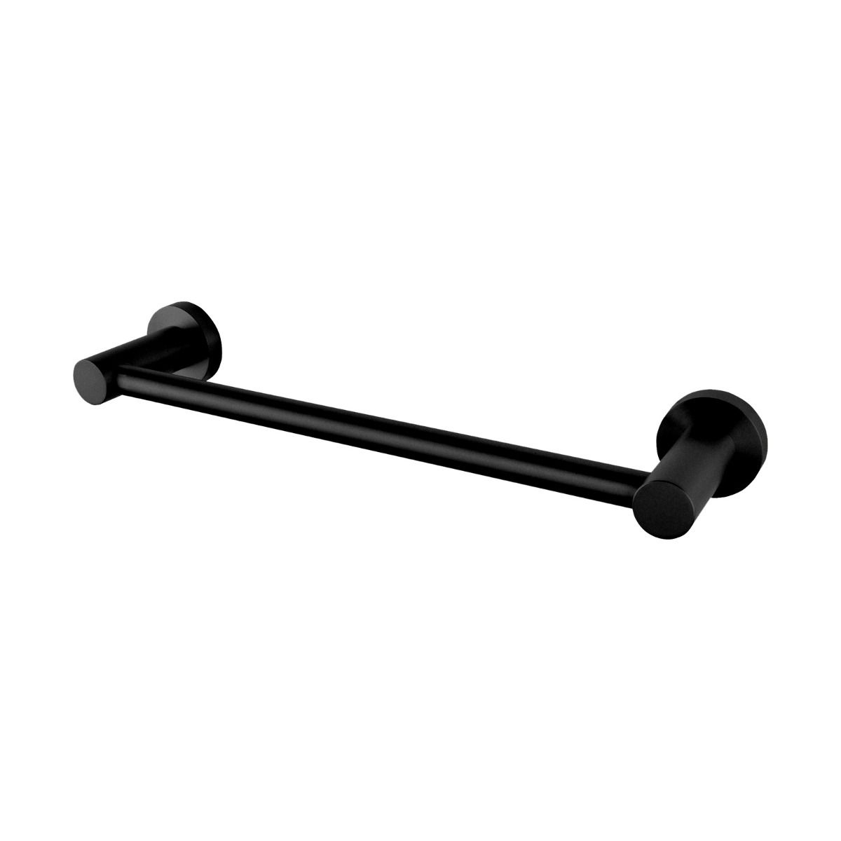 Norico Pentro Matte Black Single Bar Towel Ring
