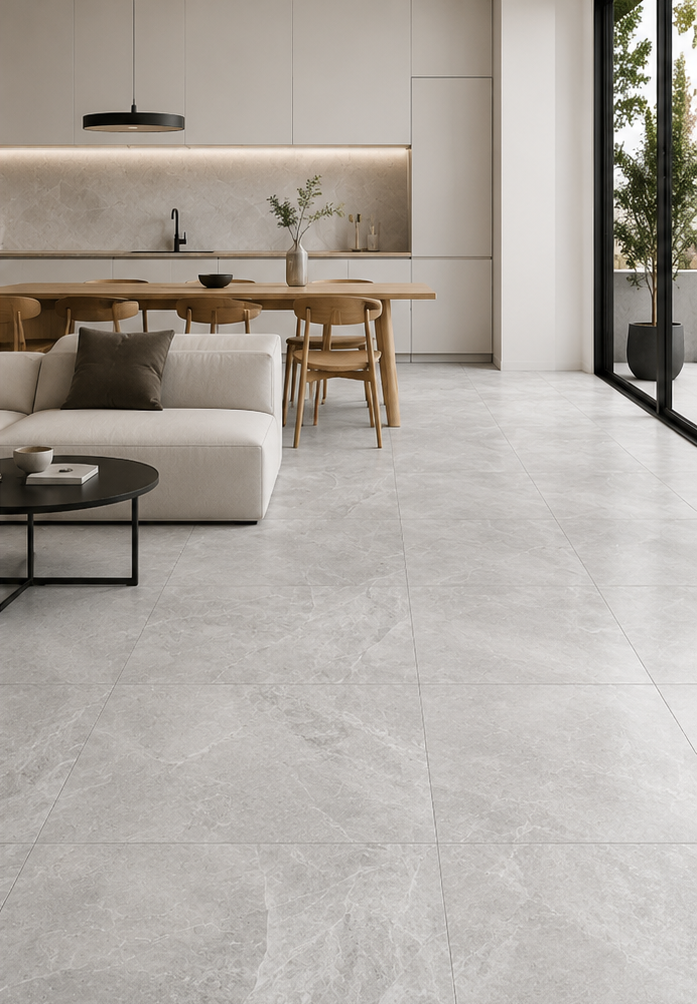 BN7021 CHAMPAGNE GREY 6x6 MATT