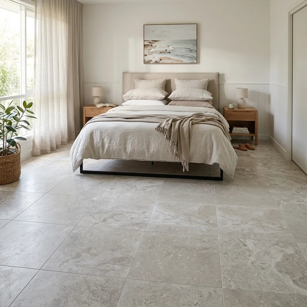 BHCA2 Classic Honed and Filled 610x610x12mm — bedroom