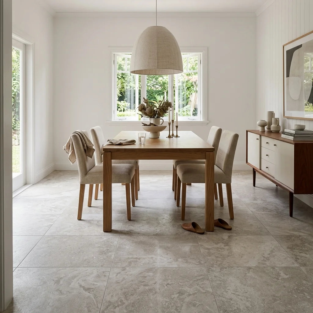 BHCA2 Classic Honed and Filled 610x610x12mm — dining room
