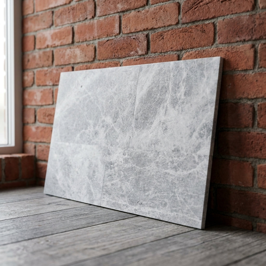 BHCA5 Tundra Grey Sandblasted Marble 610x406x30