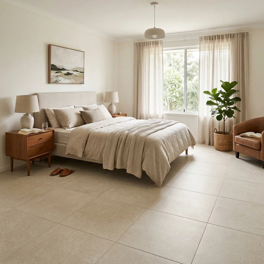 BHCS110 UNIVERSAL BEIGE 600X600 MATT — bedroom