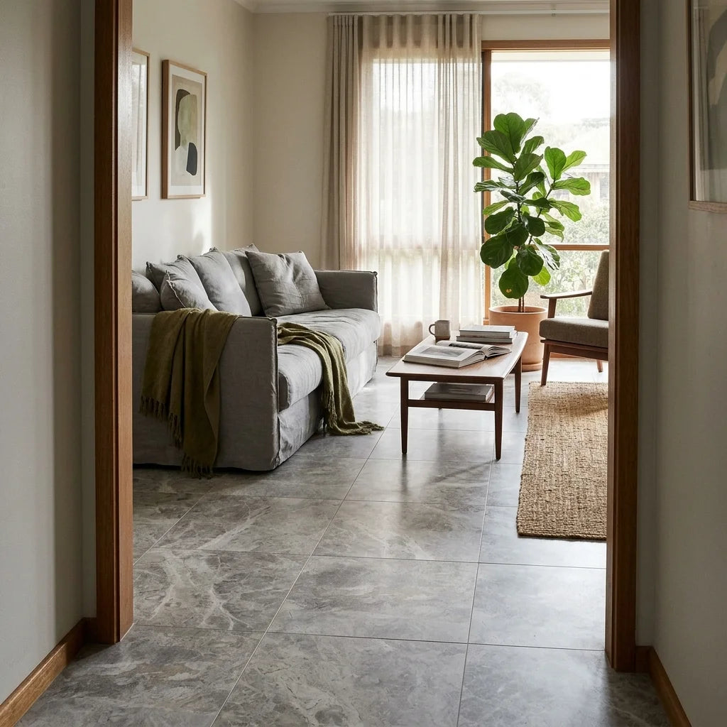 BHCS116 PARADISE TUNDRA GREY 600X600 LAPPATO — living room