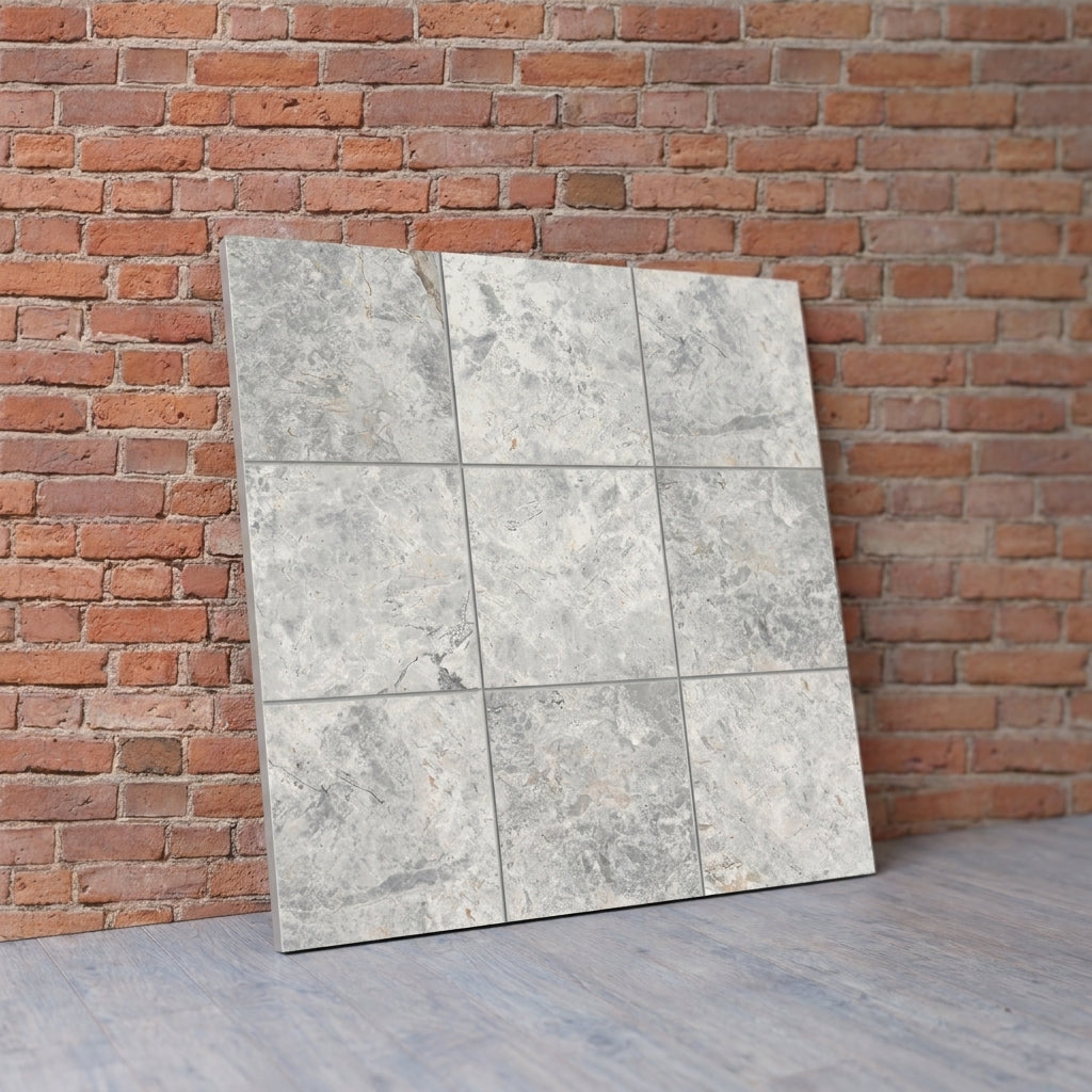 BHCS122	PARADISE TUNDRA GREY SQUARE MOSAIC