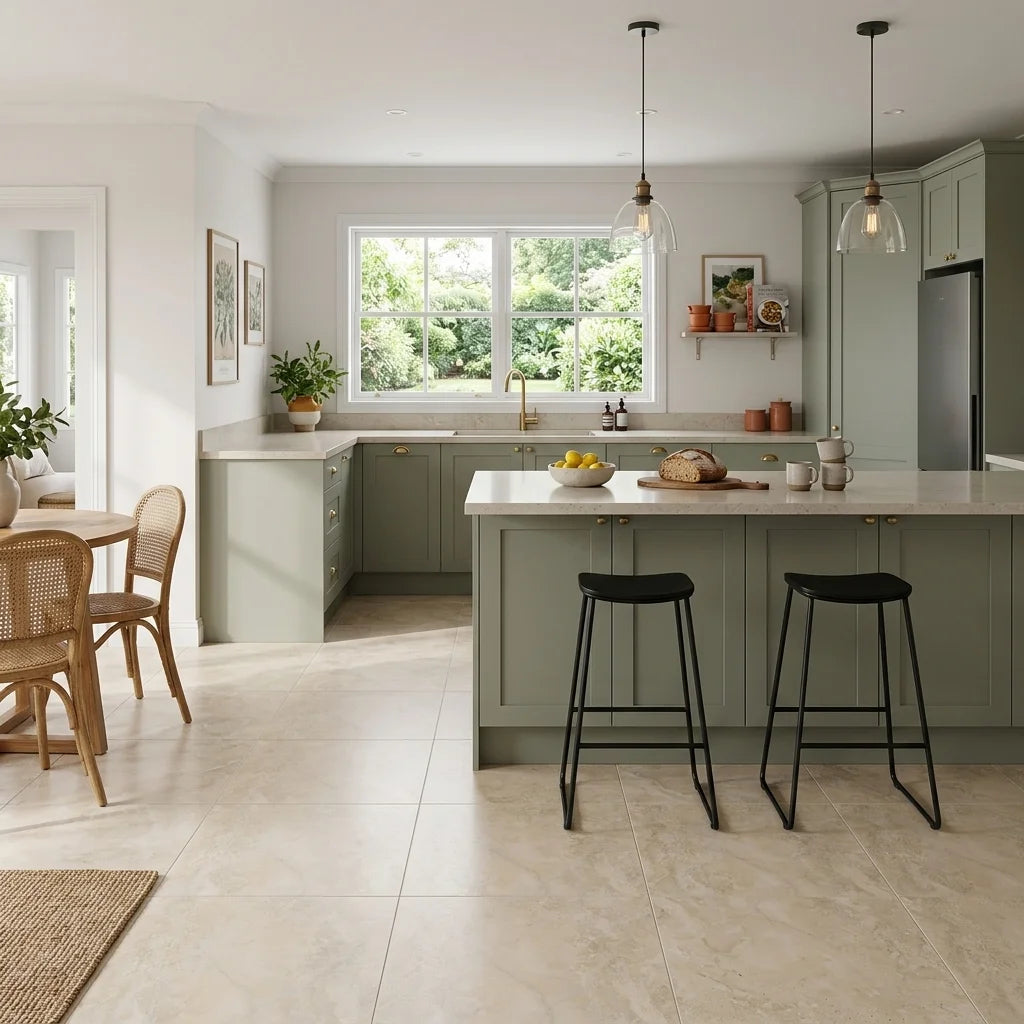 BHCS131 600X600 POLISHED — open-plan kitchen