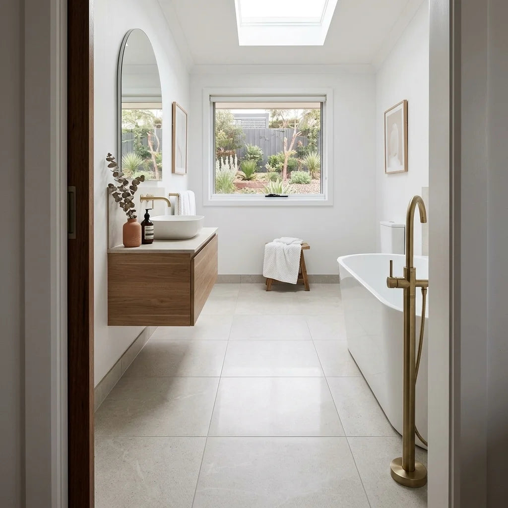 BHCS135 600X600 POLISHED — main bathroom