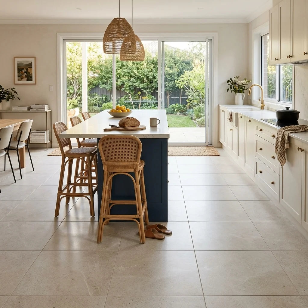 BHCS135 600X600 POLISHED — open-plan kitchen