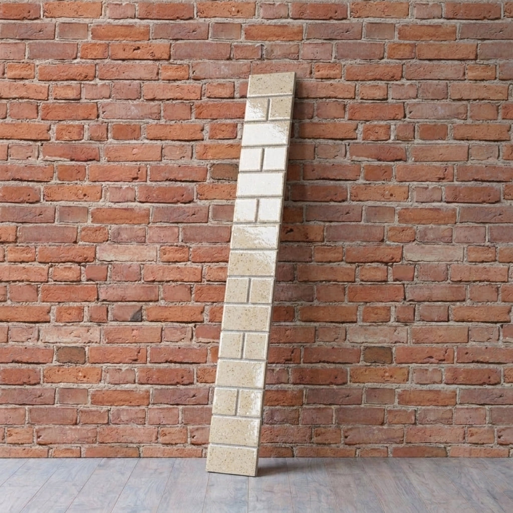BHCS33 SPECKLE MOSAIC BEIGE 20X145 GLOSS