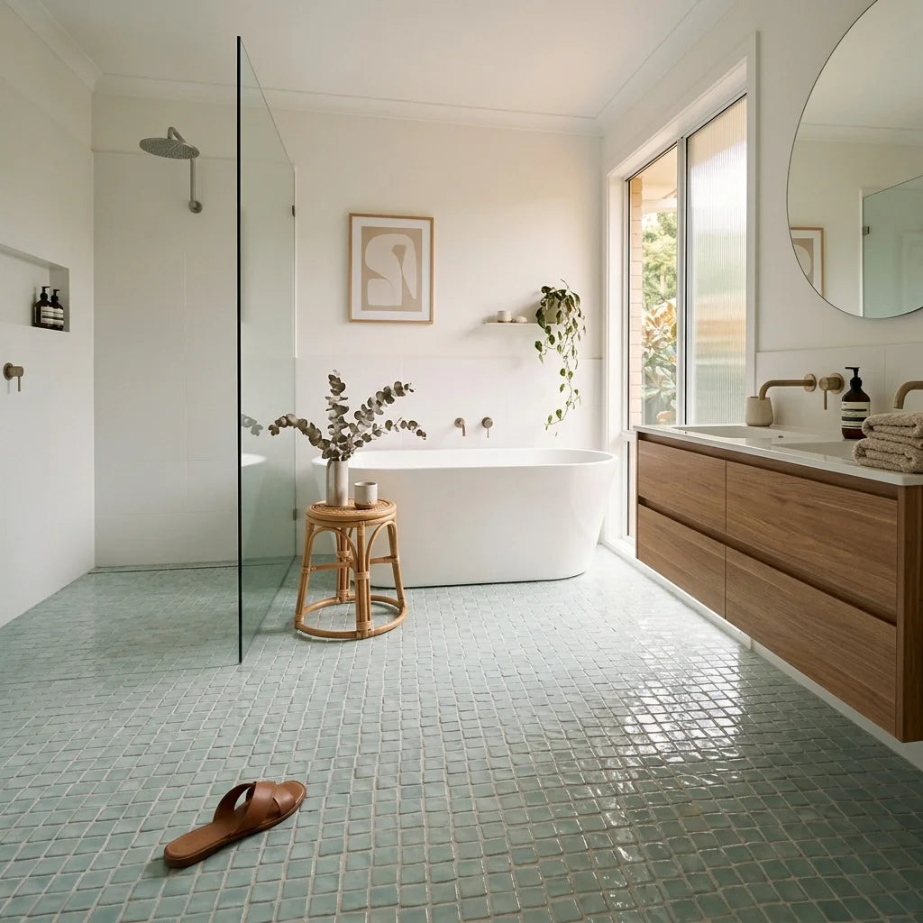 BHCS52 100x100x9 GLOSS — ensuite bathroom