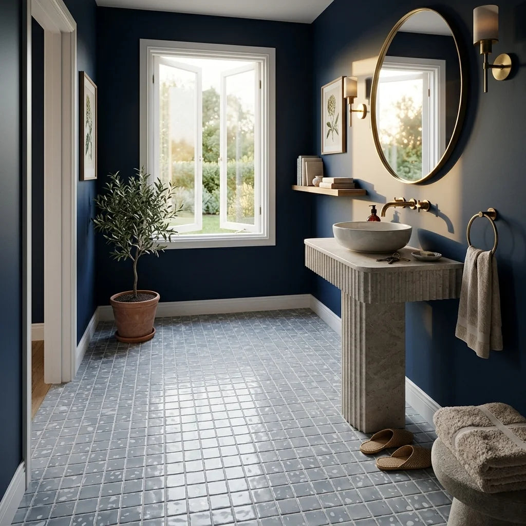 BHCS53 100x100x9 GLOSS — powder room