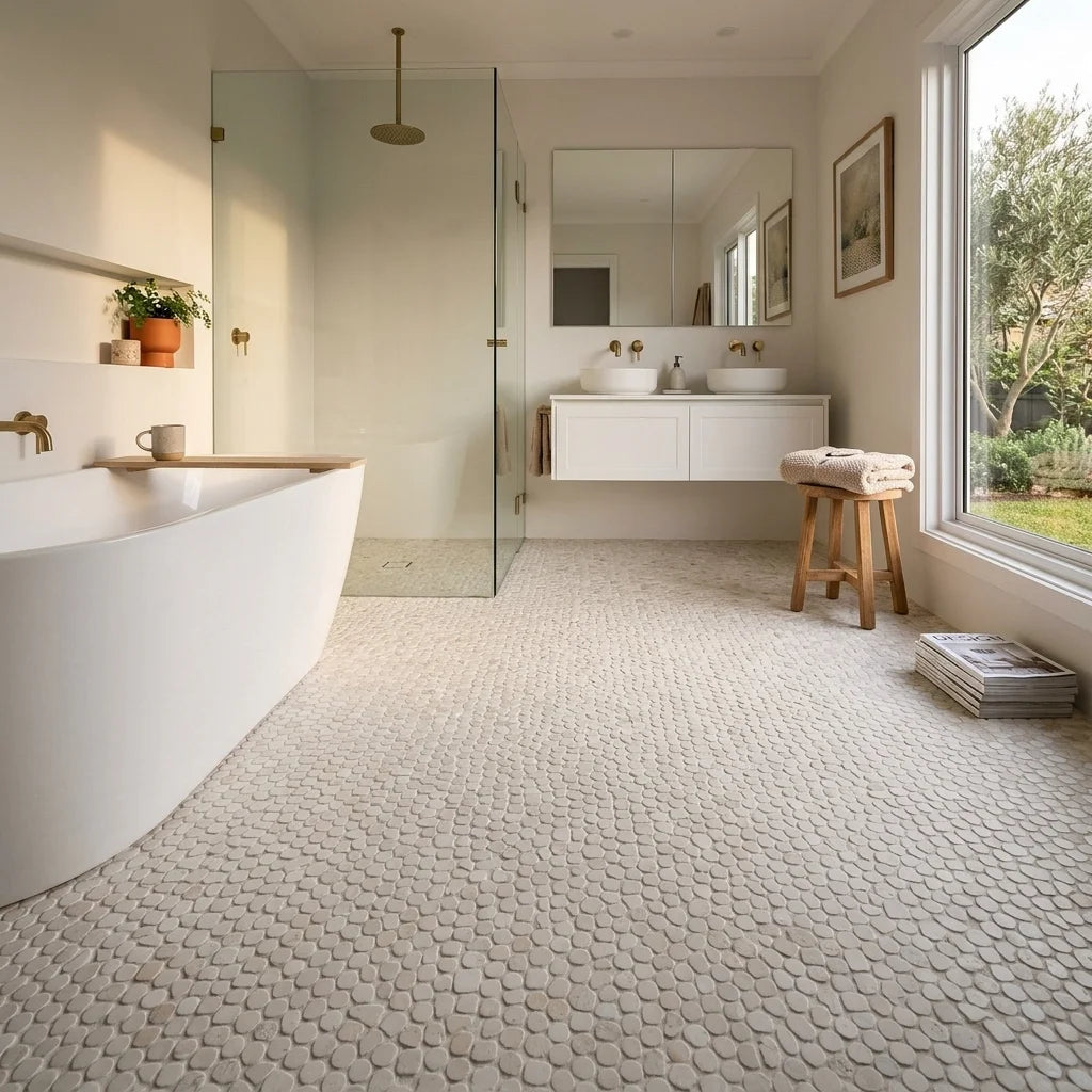 BHCS54 100x100x9 GLOSS — ensuite bathroom