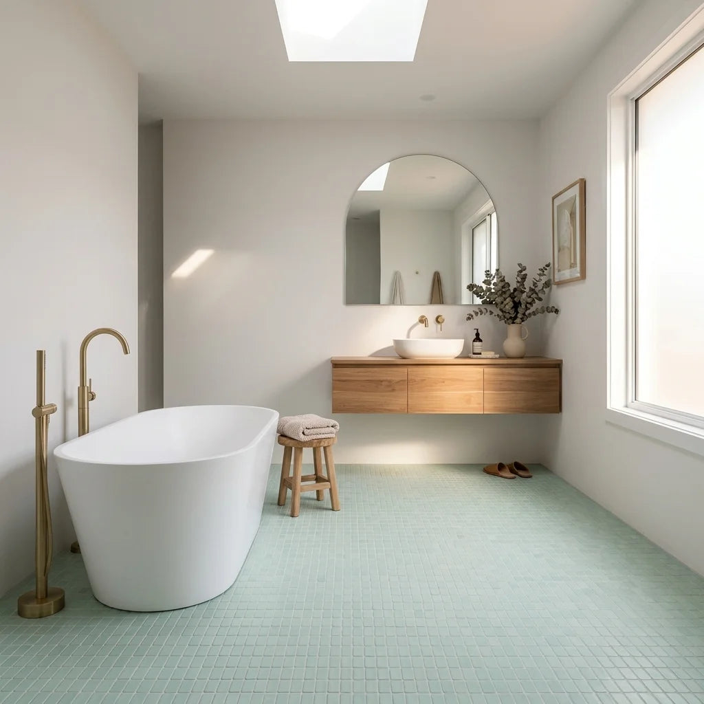 BHCS58 76x152x9 MATT — main bathroom