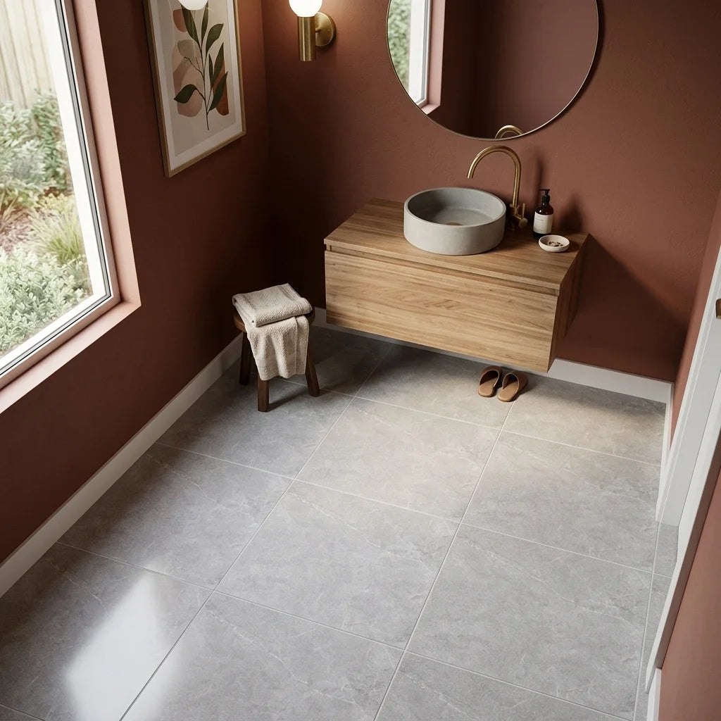 BHCV10 EASY CINDER 600X600 LAPPATO — powder room