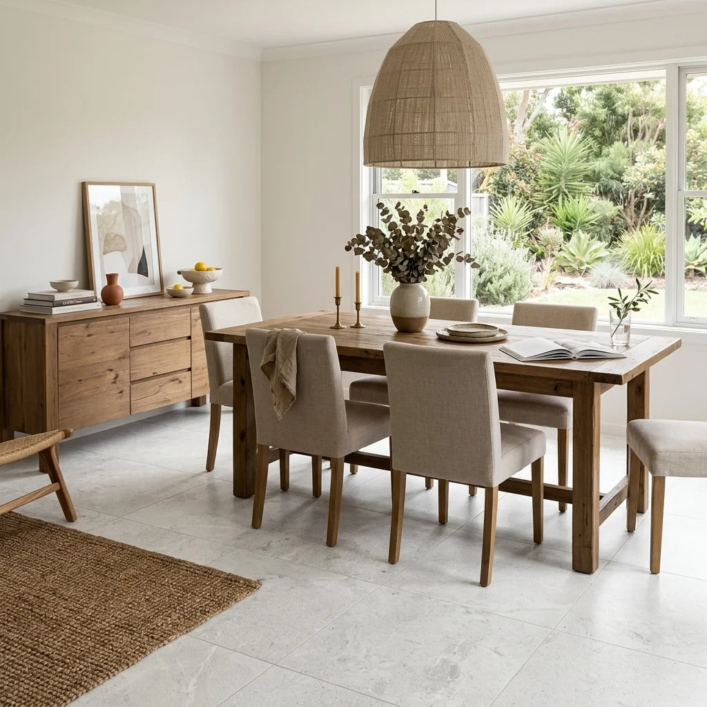 BHCV136 Sea White 600 X 1200MM Matt — dining room