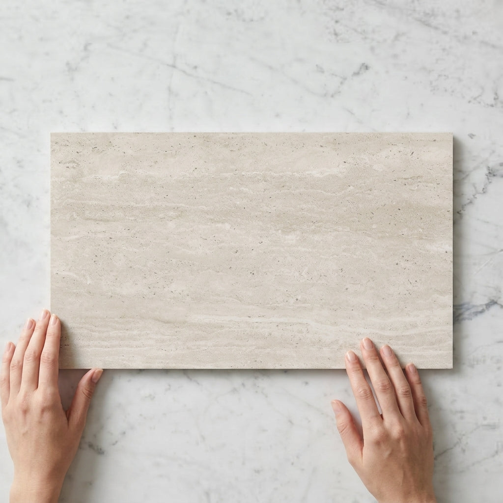 BHCV140	Travertine White 600 X 1200MM Matt