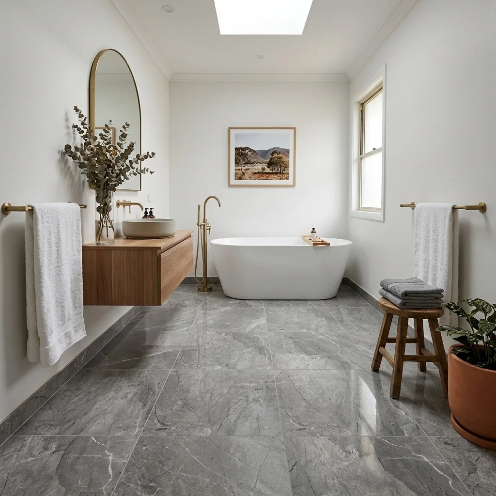 BHCV147 MYSTERY GREY 600X600 POLISHED — main bathroom