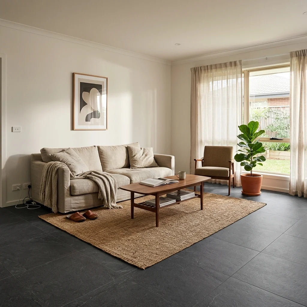 BHCV19 EASY COAL MATT SMART-TECH 600*600 — living room