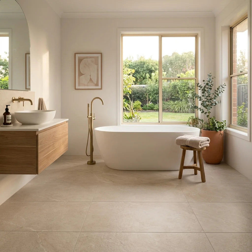 BHCV27 EASY SAND 1200X600 LAPPATO — main bathroom