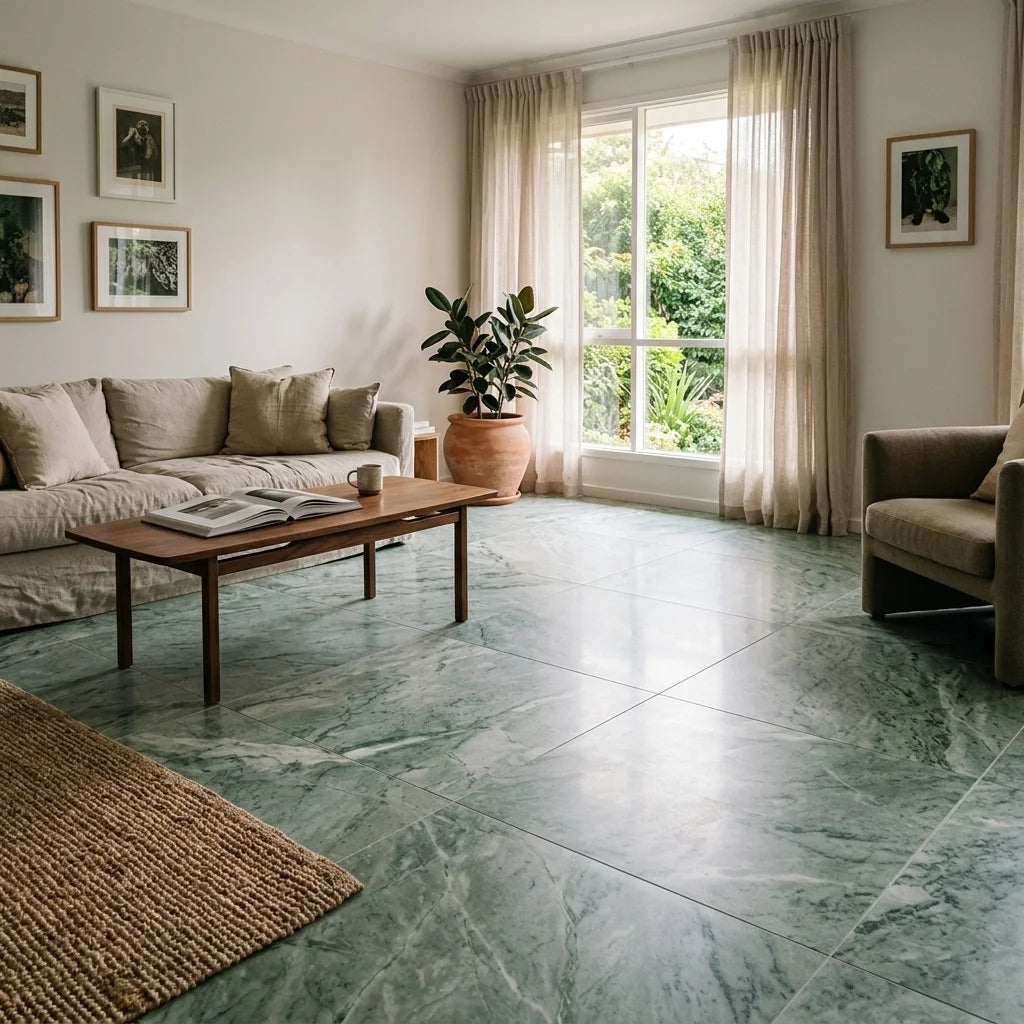 BHCV42 calcutta green pickets 48*148*7MM — living room