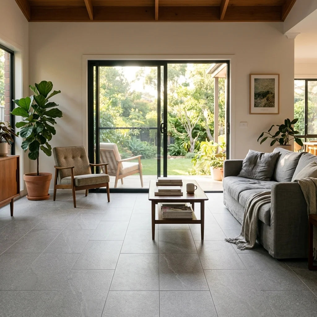 BHCV88 PARIS LIGHT GREY 600X600 MATT — living room