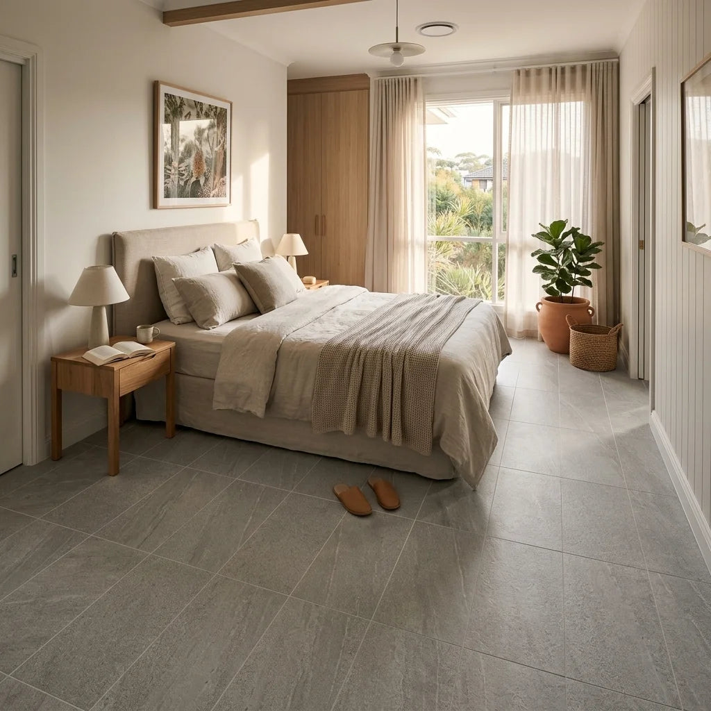 BHCV89 PARIS MID GREY 600X600 MATT — bedroom