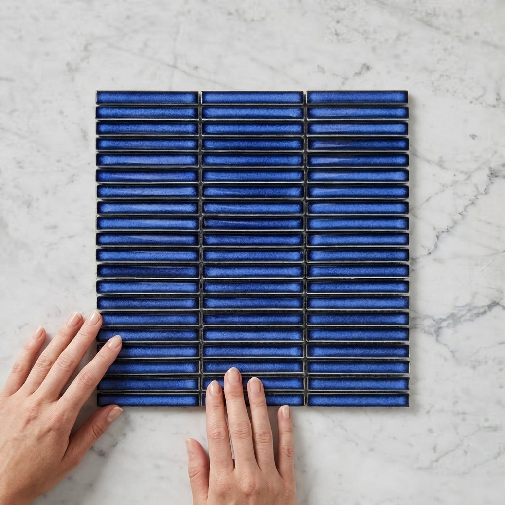 BHCV66 MINI KIT KAT DARK BLUE MOSAIC 282*308