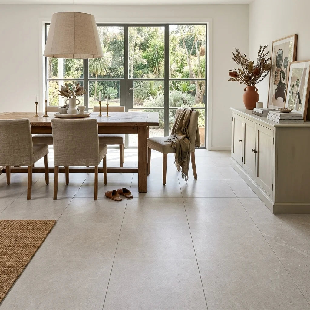 BHCV77 BERLINE BONE 600X600 MATT — dining room