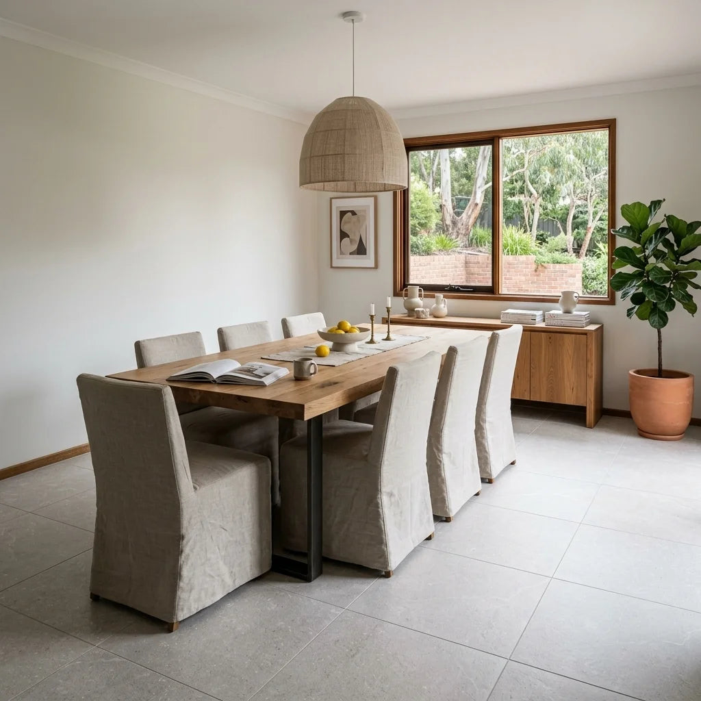 BHCV92 BERLINE BONE 600X600 LAPPATO — dining room