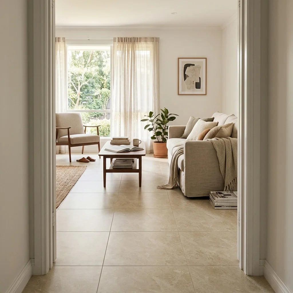 BHF307 TUNDRA STONE NATURAL MATT 600X600 — living room