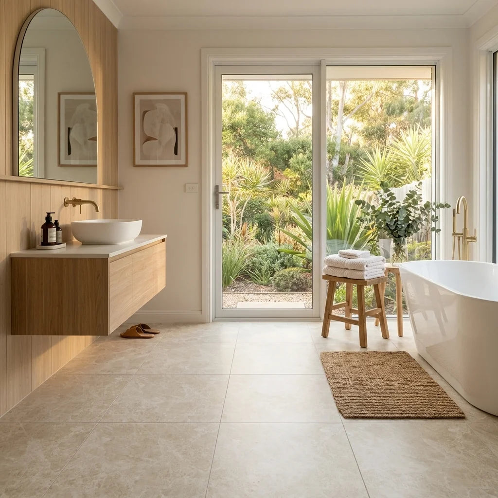 BHF307 TUNDRA STONE NATURAL MATT 600X600 — main bathroom