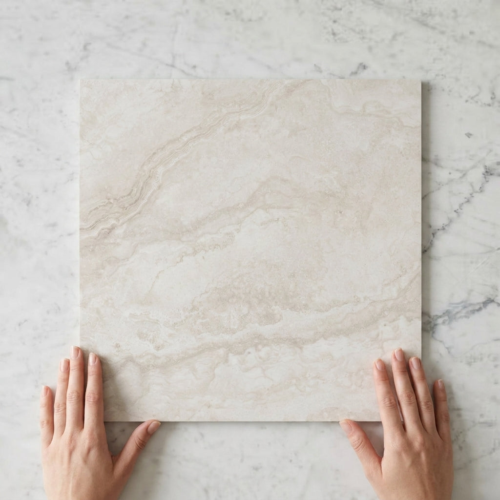 BHF312 GLACIER BEIGE MATT 600X600