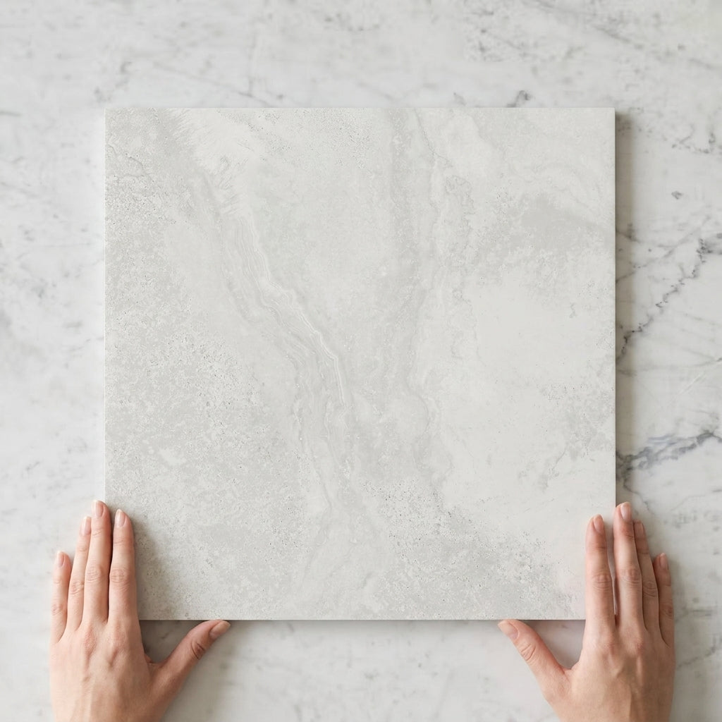 BHF314 GLACIER WHITE MATT 600X600