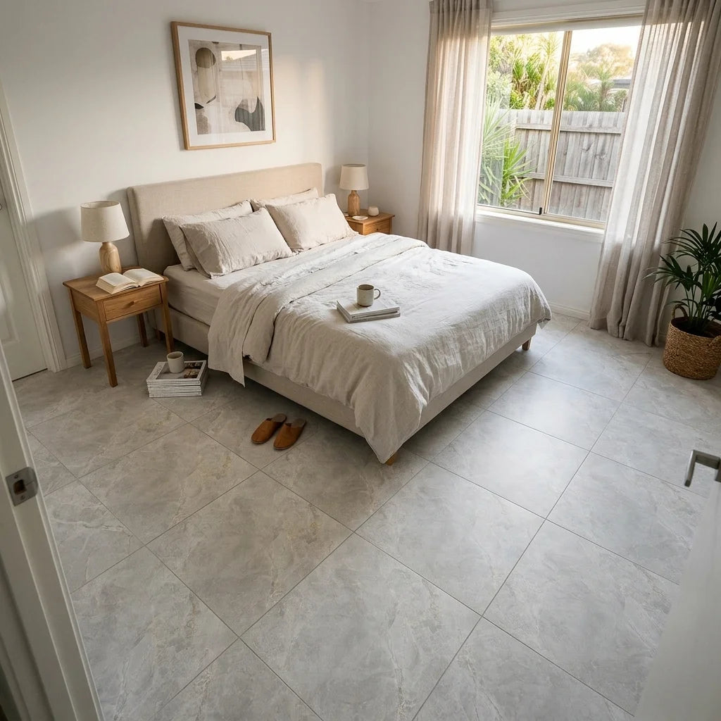 BHF317 IMPERIAL STONE LIGHT MATT 600X600 — bedroom