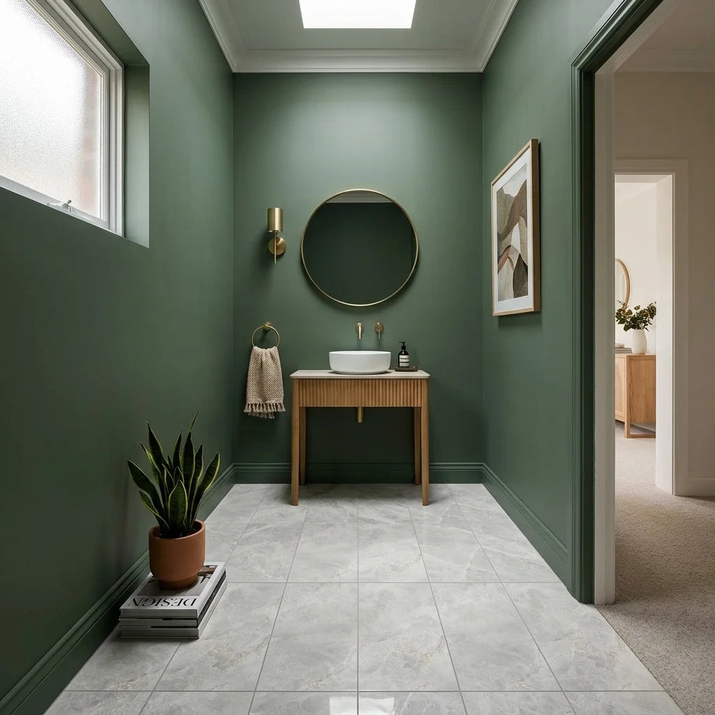 BHF318 IMPERIAL STONE LIGHT LAPATTO 600X600 — powder room