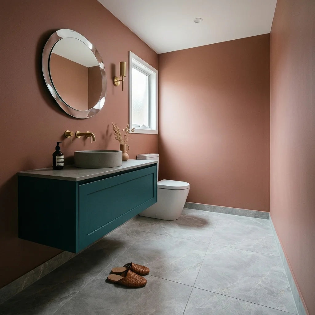 BHF320 IMPERIAL STONE MEDIUM LAPATTO 600X600 — powder room