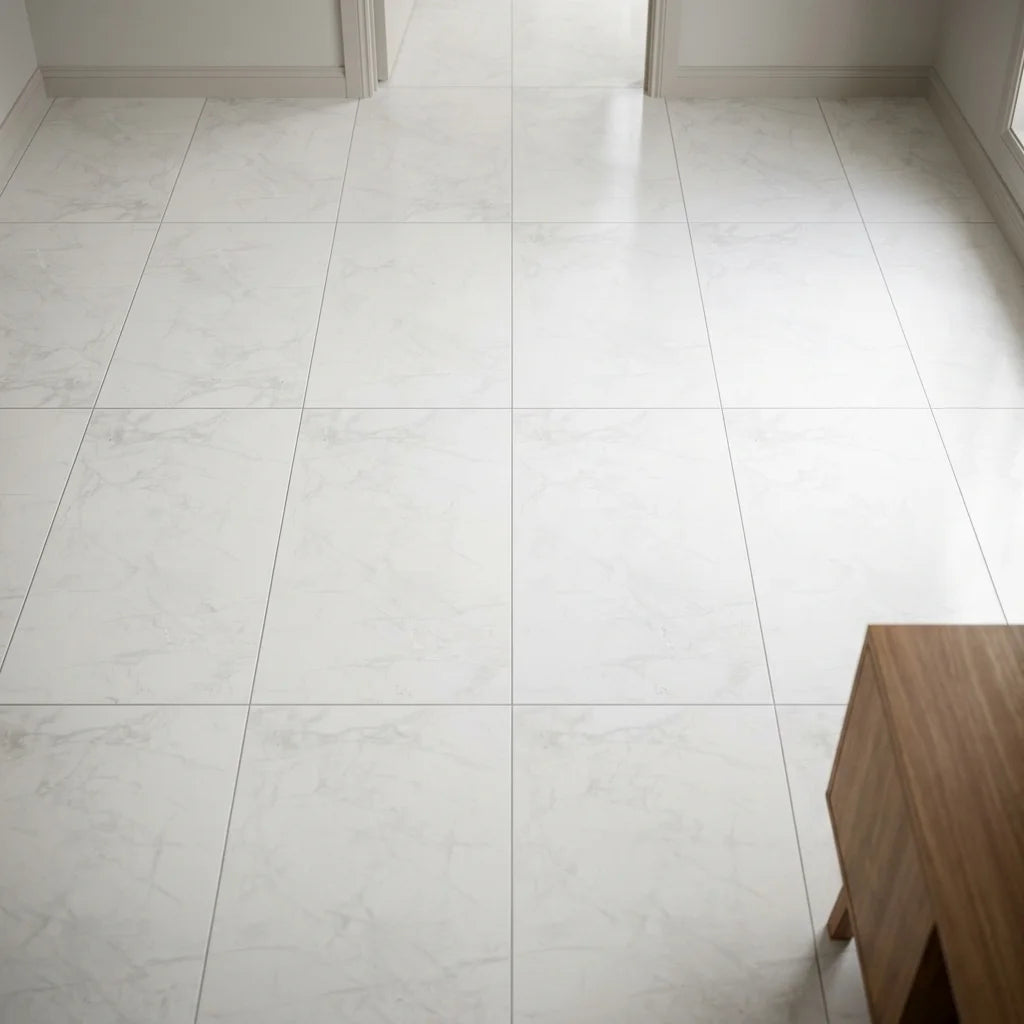 BN7031 AMBIANCE WHITE LAPATTO 600X1200 — hallway floor