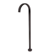 Norico Cavallo Square Gun Metal Grey Stainless Steel Freestanding Bath Spout