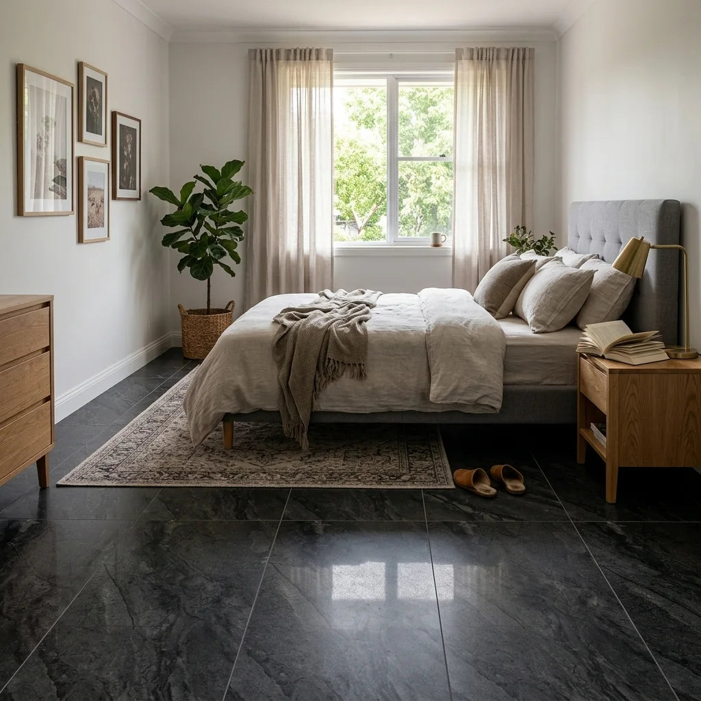 BT1127 EBONY BOLZANO 1200X600 POLISHED — bedroom