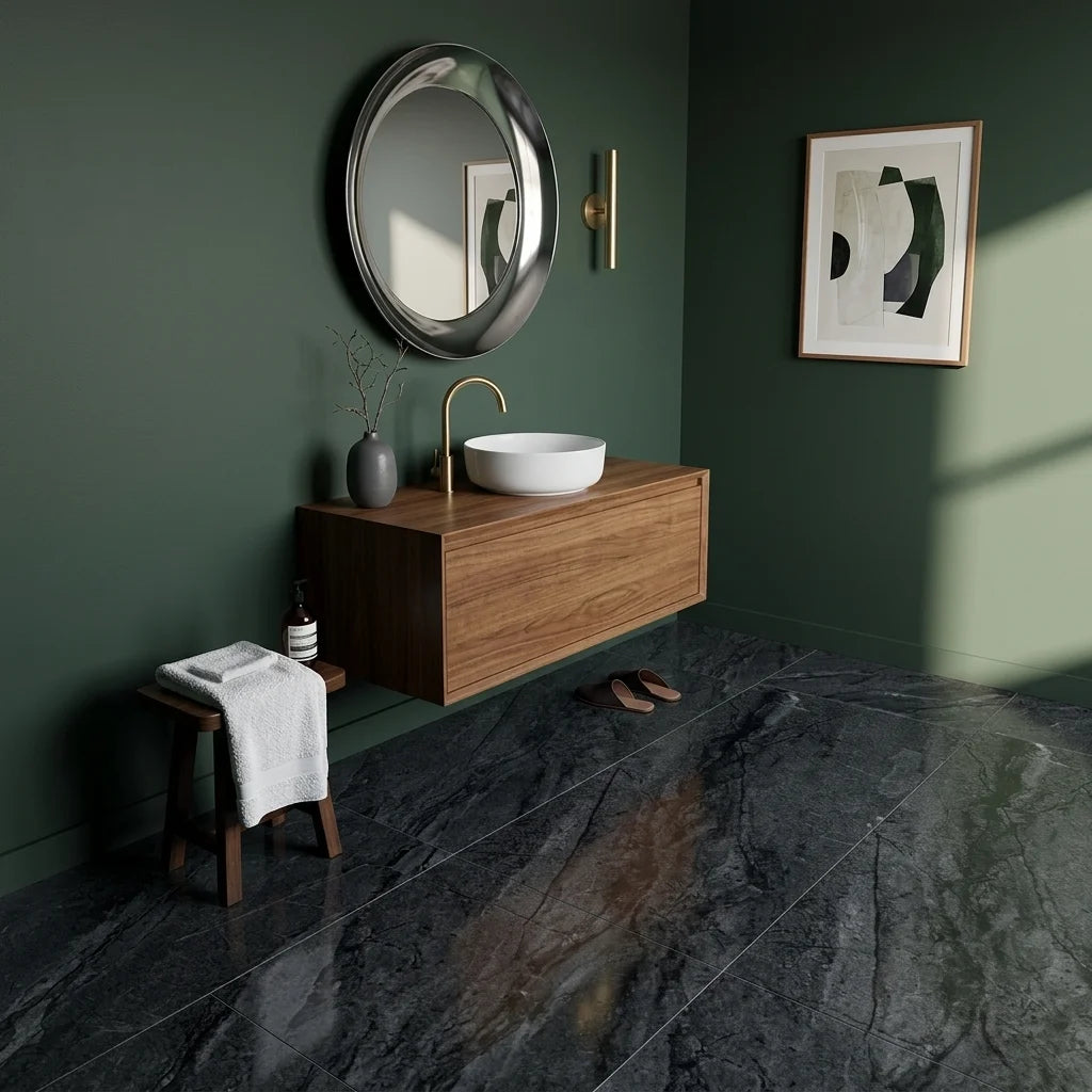 BT1127 EBONY BOLZANO 1200X600 POLISHED — powder room