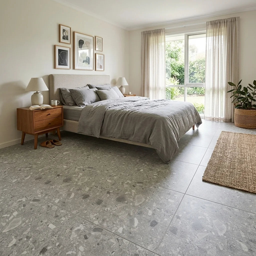 BT1134 BEACH LIGHT GREY 6X6 MATT — bedroom
