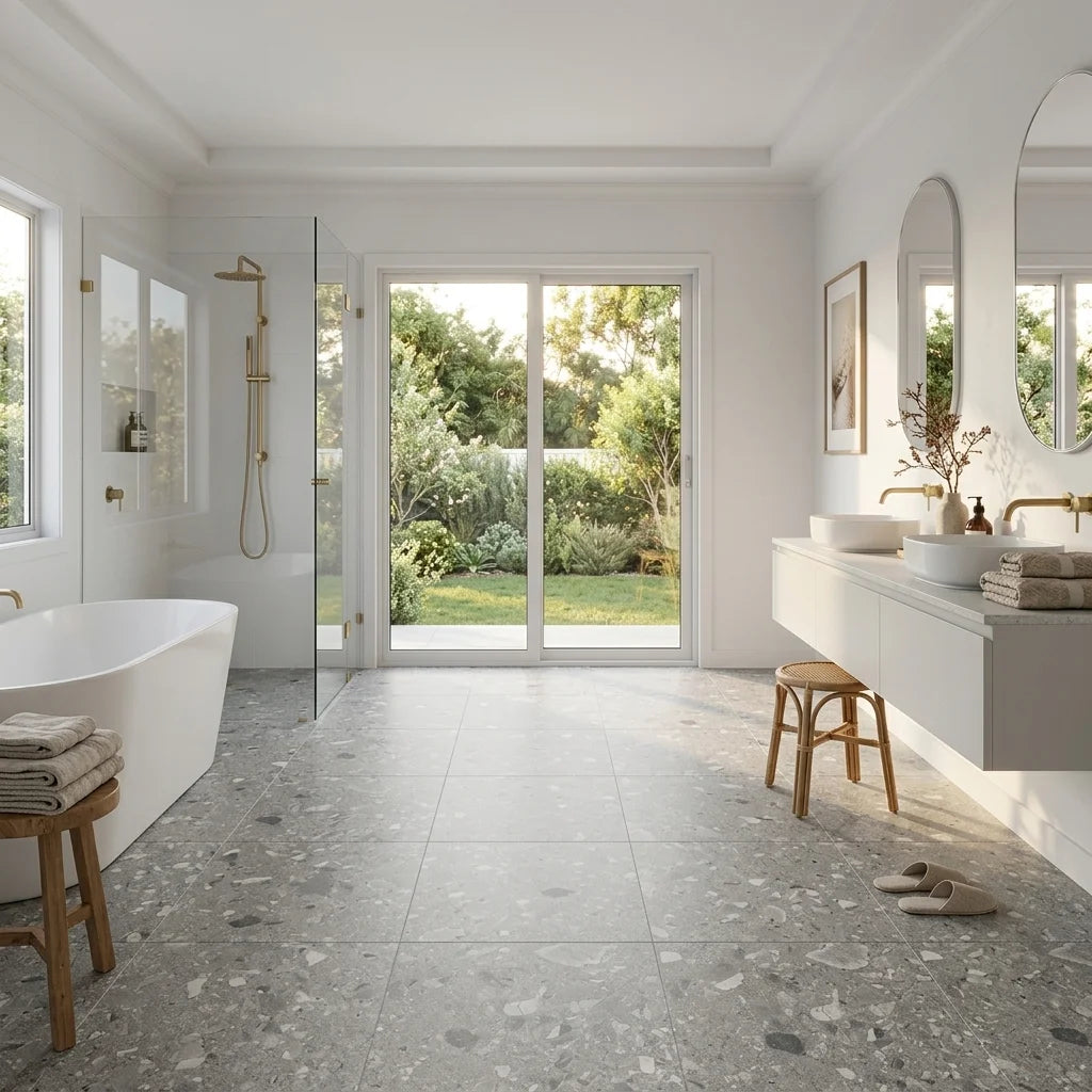 BT1138 BEACH MID GREY 1200X600 MATT — ensuite bathroom