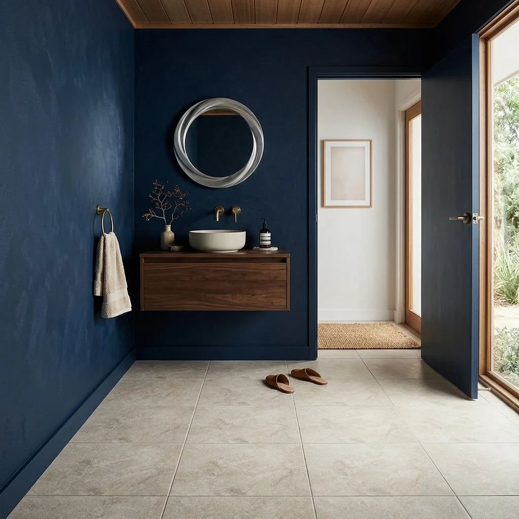 BT1140 SEA BEIGE 600X600 MATT — powder room
