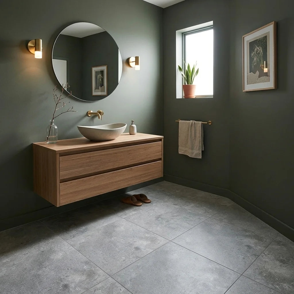 BT1144 SEA GREY 600X600 MATT — powder room