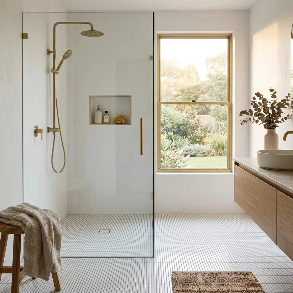 BT1155 KITKAT BEIGE 300X305 POLISHED — walk-in shower
