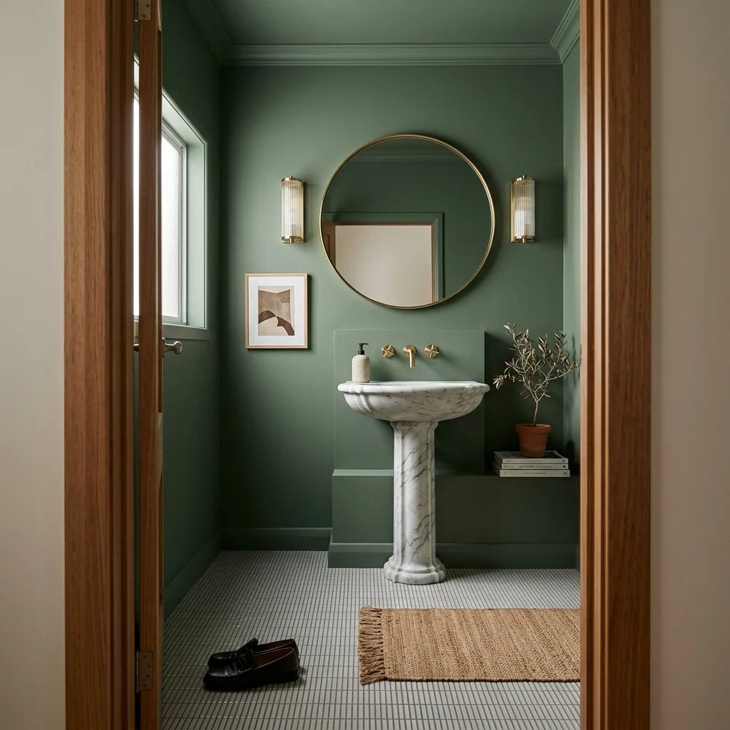 BT1156 KITKAT GREY 300X305 POLISHED — powder room