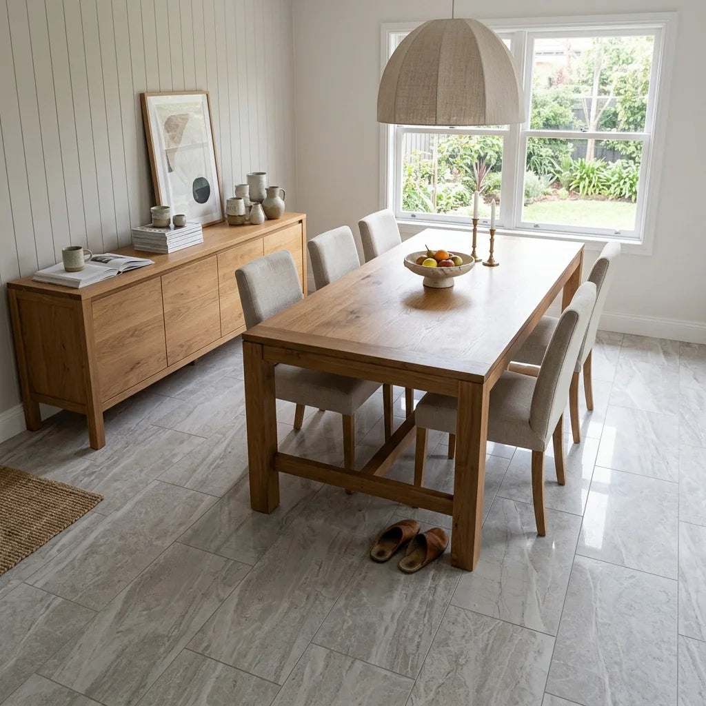 BT116 CLASSY CARAMEL 600X300 POLISHED — dining room